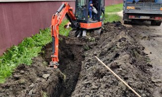 La ce străzi se lucrează în Baciu / Şaniter pentru canalizare în  Popești, Corușu și Săliștea Nouă