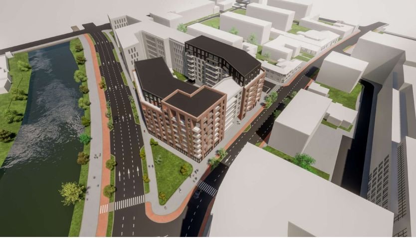Artificii urbanistice. În loc de 7 etaje, sunt doar 6, dar utimul etaj are 6 metri înălțime