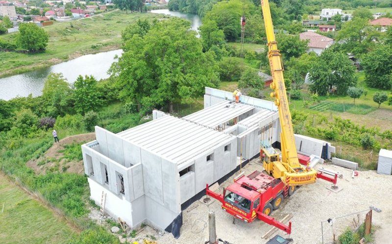 Prima casă din prefabricate de după Revoluție, ridicată de constructori clujeni