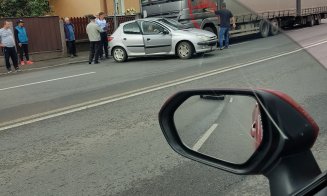 Încă un accident în Someșeni. Tot lângă biserică