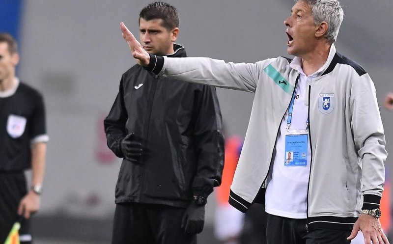 Fostul antrenor din Gruia Cristiano Bergodi a adus Craiova la 4 puncte de lider şi ţinteşte titlul