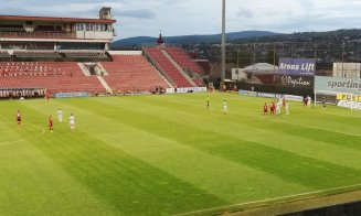 Se încinge lupta la titlu. CFR Cluj a pierdut derby-ul cu CS U Craiova, după un “thriller” cu cinci goluri