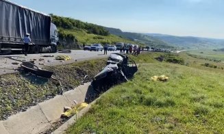 Accident grav pe Vâlcele-Apahida. Trei morți după o coliziune între un TIR și o mașină