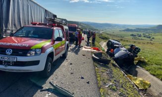 Accident grav pe Vâlcele-Apahida. Trei morți după o coliziune între un TIR și o mașină