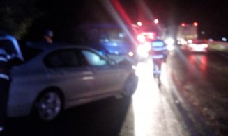 Accidentele sau ţinut în lanţ pe şoselele Clujului astă noapte