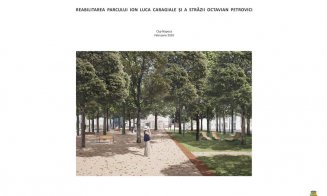 5 milioane de euro pentru transformarea unui parc din centrul Clujului: Canalul Morii, redescoperit şi o parcare se desfiinţează