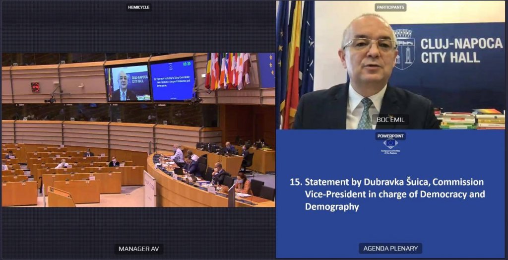 Primarul Clujului cere Europei bani pentru creșterea calității vieții