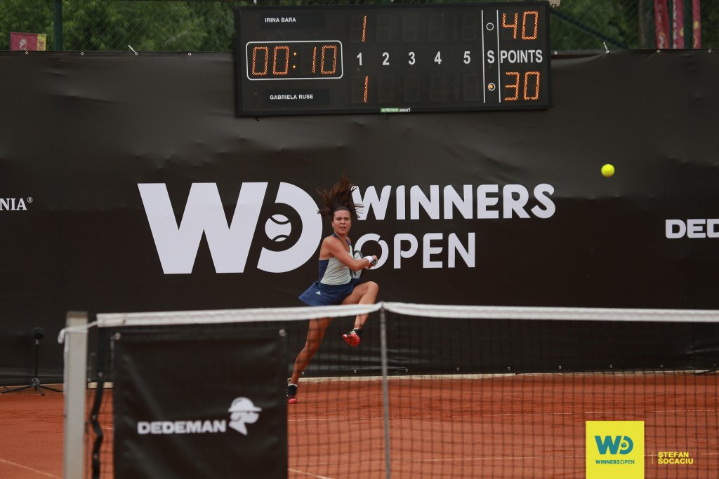 Ruse și Bara, calificate în semifinalele turneului de tenis de la Cluj