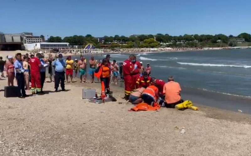 Un bărbat din Cluj a murit înecat la Mangalia