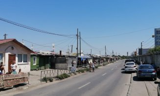 Scandal în ghetoul Clujului. Au intervenit poliția și “mascații”