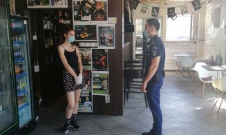 Razie anticoronavirus în tot județul. Poliția a descins în Florești, Dej și Turda