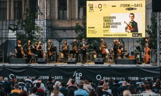 Violonistul Alexandru Tomescu a făcut show în centrul Clujului