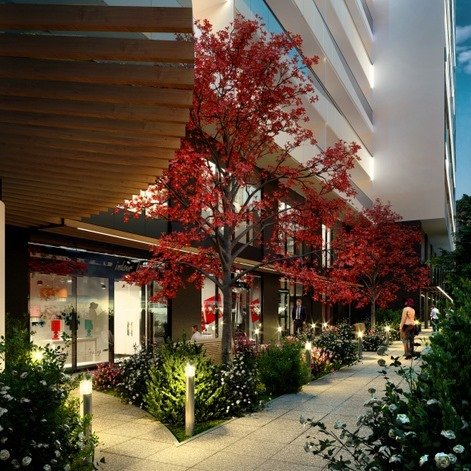 Spațiile comerciale ale turnului din Piața Abator, scoase la închiriat