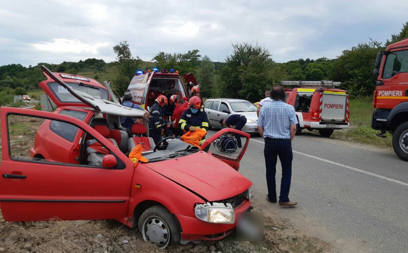 Accident rutier în localitatea Oșorhel. O femeie a fost transportată la spital