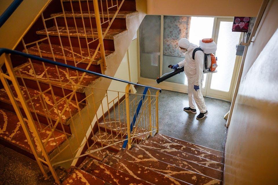 Primarul Floreştiului reface stocul de dezinfectanţi pentru vremuri grele