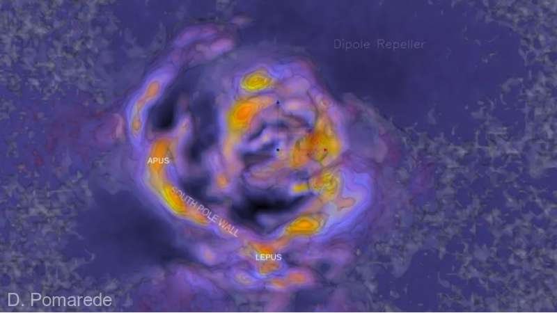 Descoperire uimitoare a astronomilor: Structură cosmică uriaşă care se întinde pe 1,4 miliarde de ani-lumină