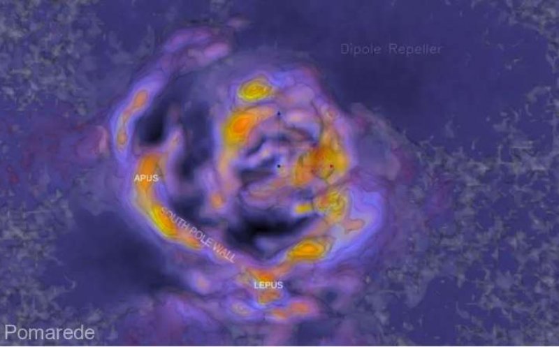 Descoperire uimitoare a astronomilor: Structură cosmică uriaşă care se întinde pe 1,4 miliarde de ani-lumină