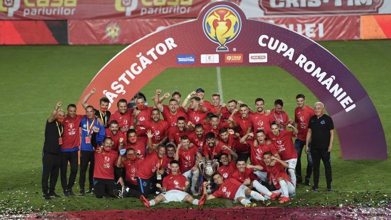 FCSB a câștigat Cupa României 2020 şi a dedicat meciul eroilor din pandemie