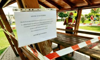 Restricții la Turda. Se închid toate locurile de relaxare în aer liber din oraș