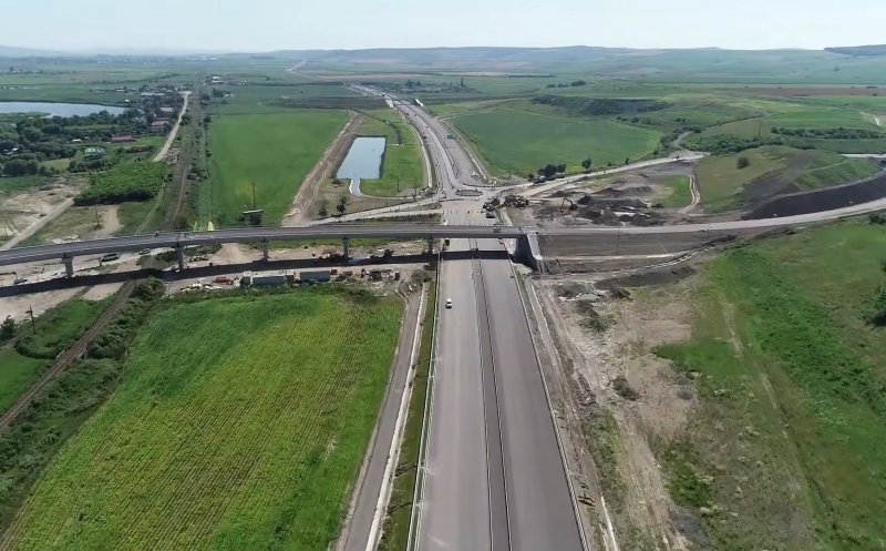 Au început lucrările pe un nou tronson al autostrăzii dintre Cluj și Mureș