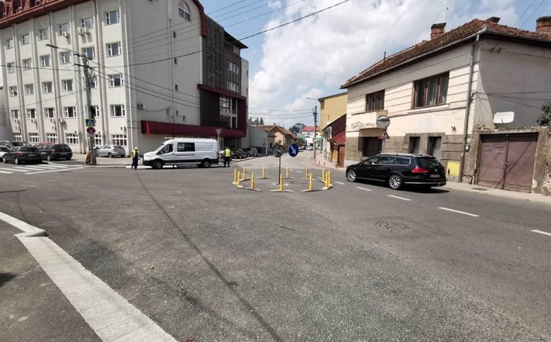 Sens giratoriu nou în oraş