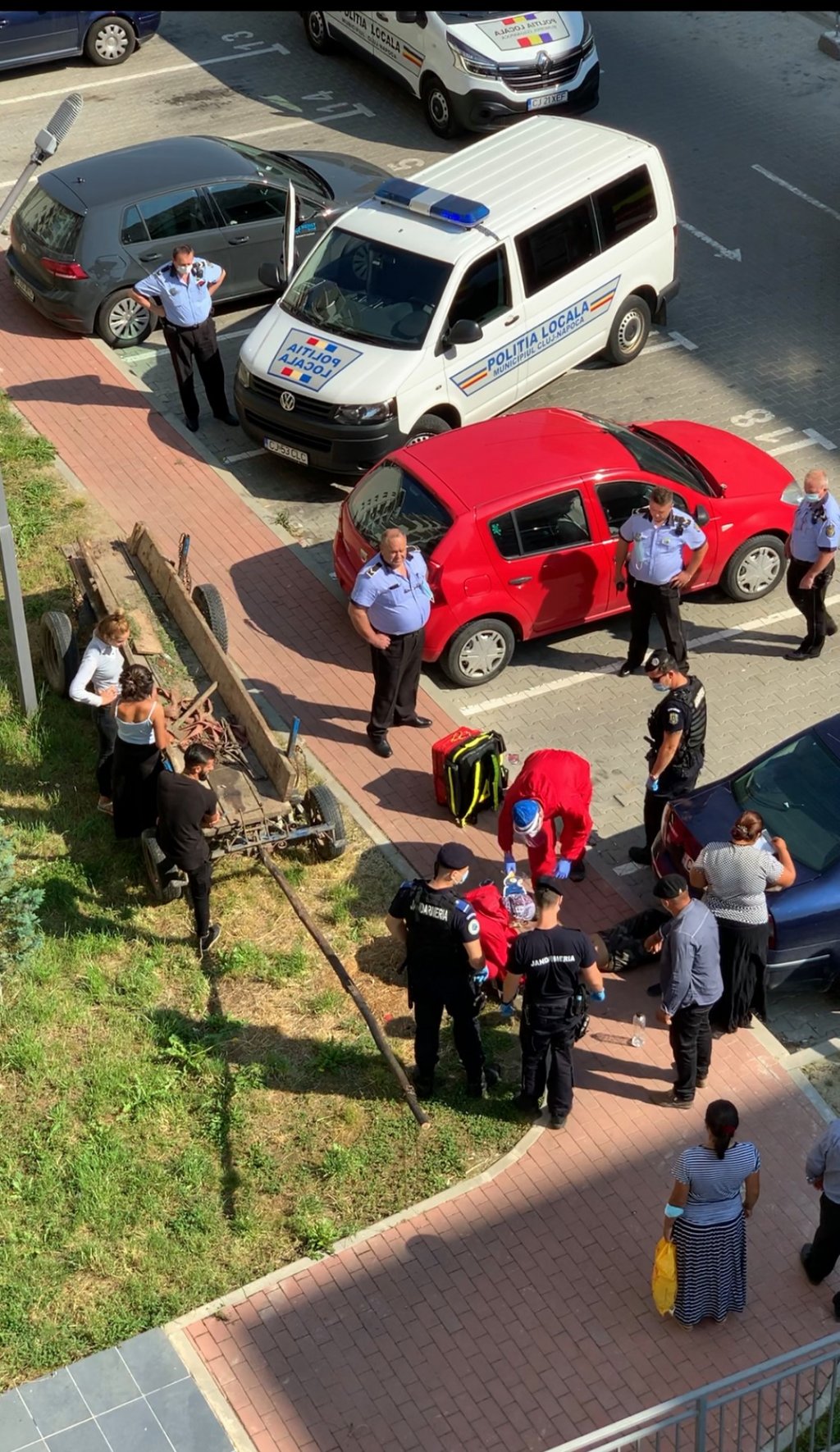 Scandal imens în Iris. Atelaj scăpat de sub control, sechestrat de polițiști
