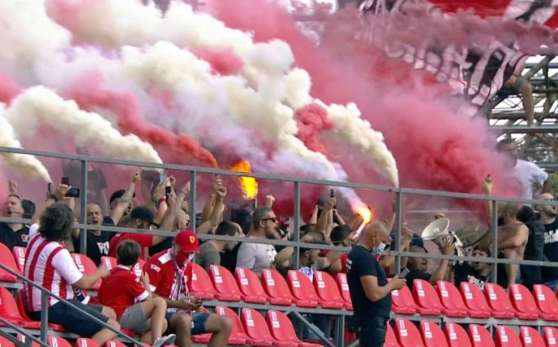 Meciuri fără spectatori pe stadion, dar nu la Arad!