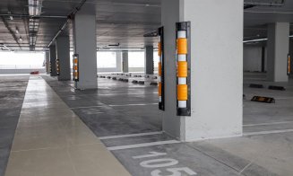 Primul parking subteran, cu terasă verde, spațiu de joacă și teren de sport va fi gata luna viitoare