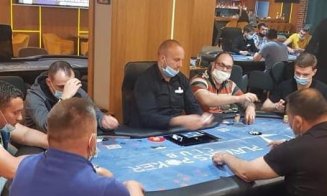 Poker la Cluj pe sistem COVID. Cu masca sub bărbie sau lipsind cu desăvârşire şi distanţare zero
