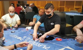 Poker la Cluj pe sistem COVID. Cu masca sub bărbie sau lipsind cu desăvârşire şi distanţare zero