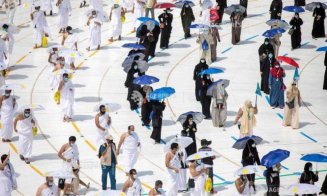 Exemplu de distanţare la marele pelerinaj de la Mecca în pandemie