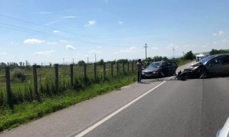 Accident pe Cluj-Gherla. Intervine descarcerarea