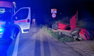 Accident pe centura de ocolire a municipiului Gherla. Două femei au ajuns la spital