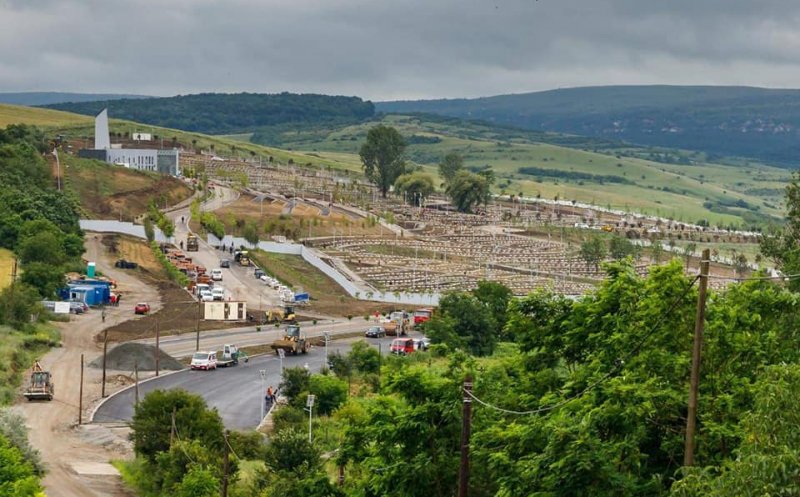 Cum arată cel mai modern cimitir din Romania. Se află în Cluj