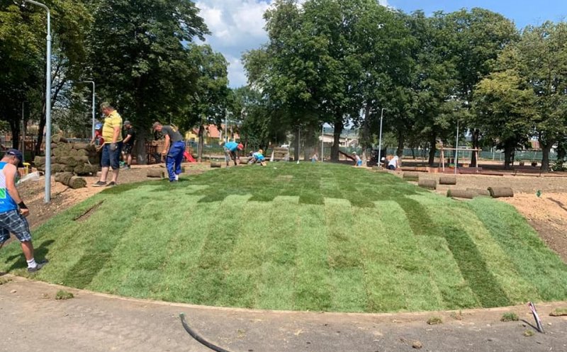 Parcul de la fostul poligon, gata de inaugurare