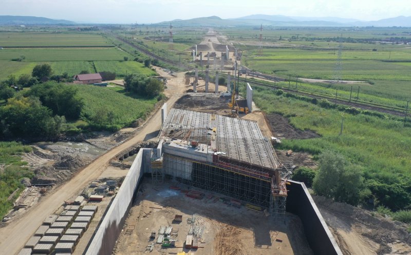 Lucrări haotice pe Autostrada Sebeș – Turda. “Tronsonul 2 nu va fi gata nici în 2021”
