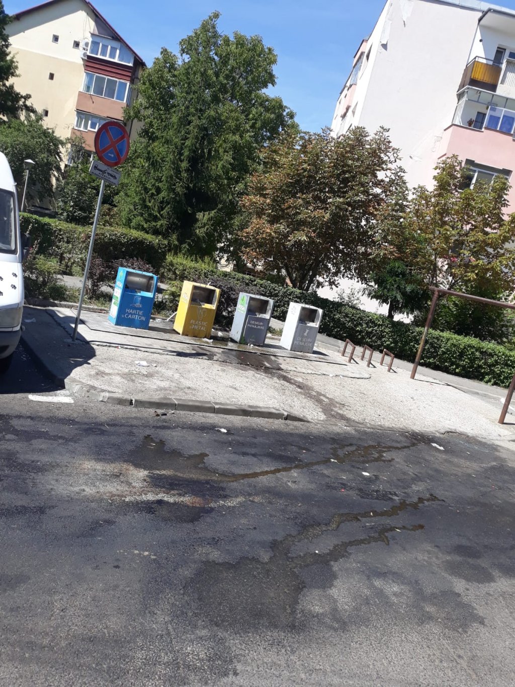 Zeama de gunoi sau mizeria de după ridicarea deșeurilor la Cluj