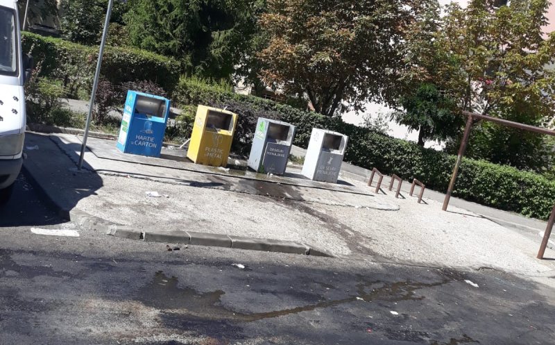 Zeama de gunoi sau mizeria de după ridicarea deșeurilor la Cluj