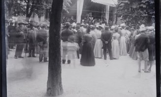 Concert în Parcul Central din Cluj-Napoca, sfârșitul sec. 19