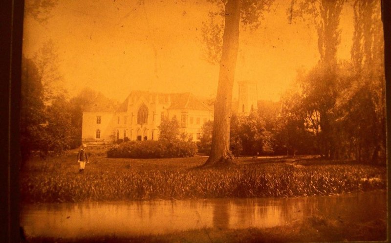 Castelul Bánffy din Bonțida, în 1880