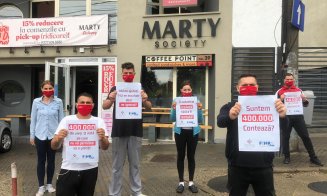 Restaurantele Marty din Cluj s-au raliat protestului teraselor