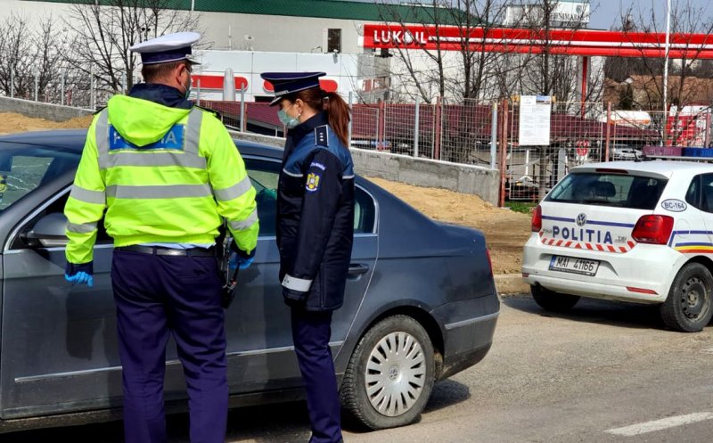 Tânăr din Cluj, prins fără permis într-un autoturism cu plăcuțe false