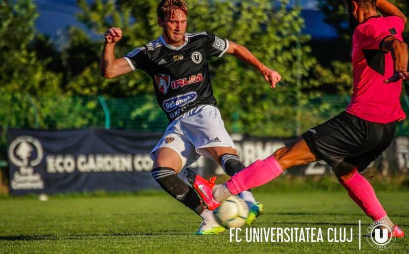 Clujul a bătut Dejul la fotbal. "U - Unirea 3-2