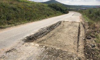 Asfalt pe un tronson de 3,2 km de drum județean
