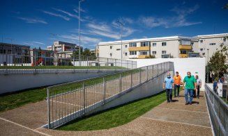 Încă un parking finalizat la Cluj. Mănăşturenii se pot bucura de o terasă verde, teren de sport și spațiu de joacă pe Mogoşoaia