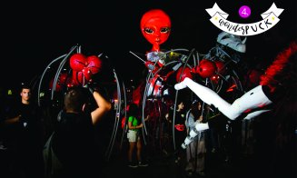 WonderPuck revine: Păpuși gigant, aeronavă cu baloane și spectacole de magie în centrul Clujului