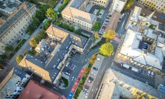 Curtea Spitalului Clinic Județean Cluj