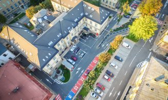 Curtea Spitalului Clinic Județean Cluj