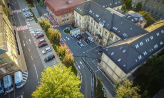 Curtea Spitalului Clinic Județean Cluj