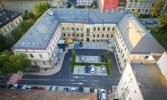 Curtea Spitalului Clinic Județean Cluj